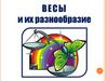 Весы и их разнообразие