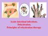 Acute intestinal infections. Dehydration. Principles of rehydration therapy