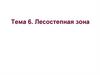 Лесостепная зона (Тема 6)