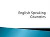 English Speaking Countries