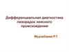 Дифференциальная диагностика лихорадок неясного происхождения