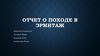 Отчет о походе в эрмитаж