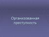 Организованная преступность