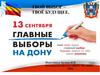 Гражданин Дона! Твой голос важен
