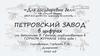 Петровский завод в цифрах