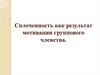 Сплоченность как результат мотивации группового членства
