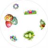Easter dobble eggs. Game