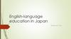 English-language education in Japan