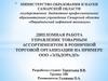 Управление товарным ассортиментом в розничной торговой организации на примере ООО «Эльдорадо»