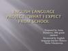 English Language Project