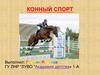 Конный спорт