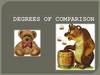The Degrees of Comparison