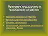 Правовое государство и гражданское общество. Гражданин