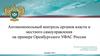Антимонопольный контроль органов власти и местного самоуправления на примере Оренбургского УФАС России