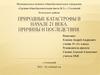 Природные катастрофы в начале 21 века. Причины и последствия