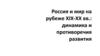 Россия и мир на рубеже XIX-XX вв.: динамика и противоречия развития