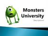 Describing monsters. Monsters university. Crosscultural communication. Multiculturalism