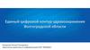Единый цифровой контур здравоохранения Волгоградской области