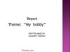 My hobby