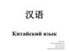 Китайский язык