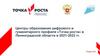 Центры образования цифрового и гуманитарного профиля «Точка роста» в Ленинградской области