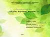 Проект экологической тропы: «Идём, изучаем, играем…»