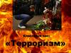 Классный час: «Терроризм»