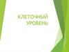 Клеточный уровень