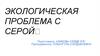 Экологическая проблема с серой