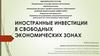 Иностранные инвестиции в свободных экономических зонах