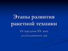 Этапы развития ракетной техники. От середины XX века до сегодняшнего дня