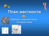 План местности. Понятие о плане местности. Условные знаки