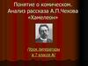 Понятие о комическом. Анализ рассказа А.П.Чехова «Хамелеон»
