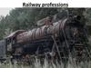 Railway professions