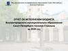 Отчет об исполнении бюджета внутригородского муниципального образования Санкт-Петербурга поселок Стрельна