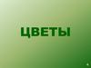 Цветы