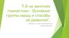 Техника безопасности на занятиях гимнастикой. Группы мышц и способы их развития