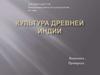 Культура Древней Индии