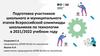 Подготовка участников школьного и муниципального этапов Всероссийской олимпиады школьников по технологии