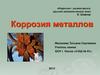 Коррозия металлов