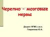Черепно-мозговые нервы