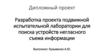 Разработка проекта подвижной испытательной лаборатории для поиска устройств негласного съема информации