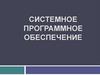 Системное программное обеспечение