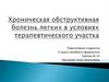 Хроническая обструктивная болезнь легких в условиях терапевтического участка
