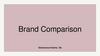 Brand Comparison