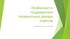 Пищеварение у позвоночных разных классов