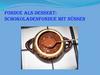 Fondue als Dessert: Schokoladenfondue mit Nüssen