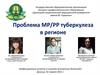 Проблема МР/РР туберкулеза в регионе