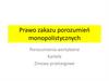 Prawo zakazu porozumień monopolistycznych