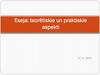 Eseja: teorētiskie un praktiskie aspekti